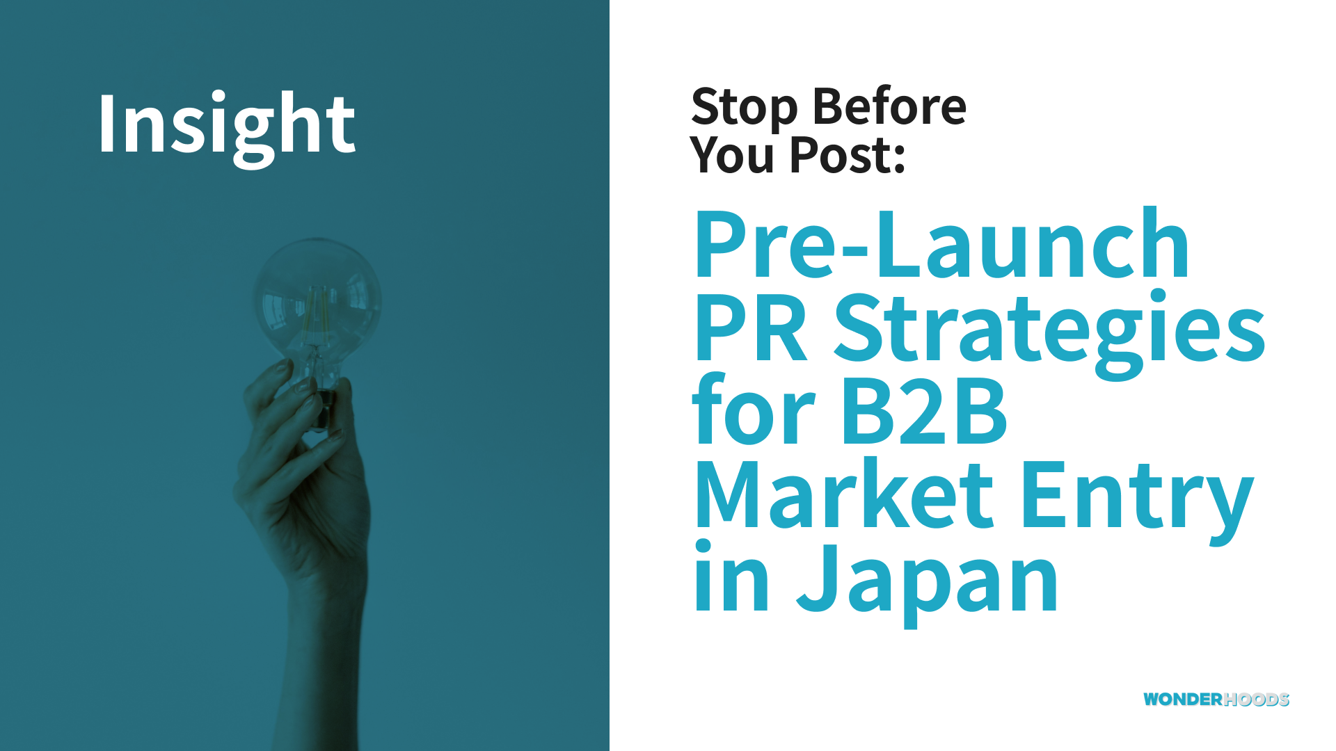 Stop Before You Post: Pre-Launch PR Strategies for B2B Market Entry in Japan